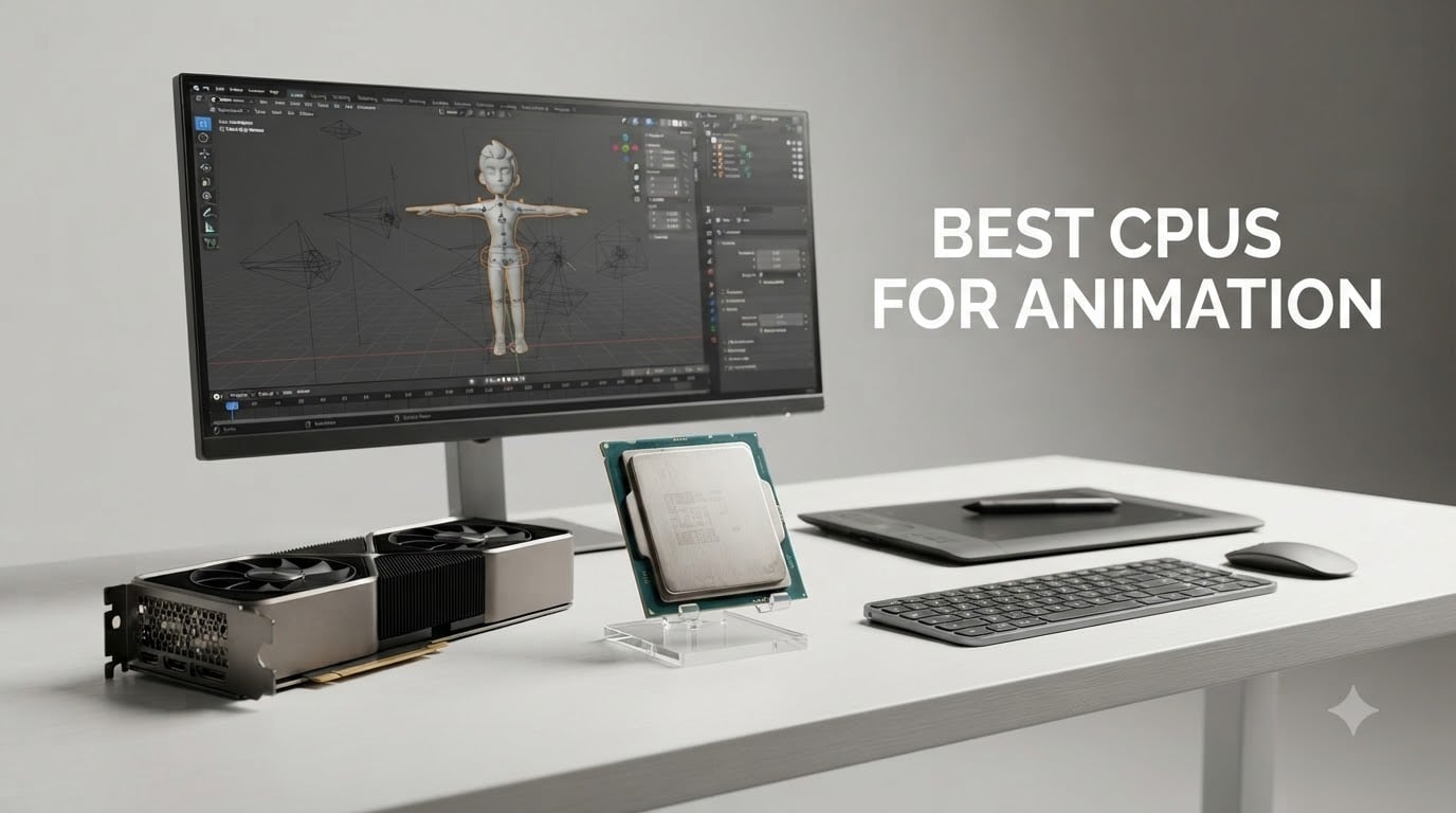 best cpus for animation
