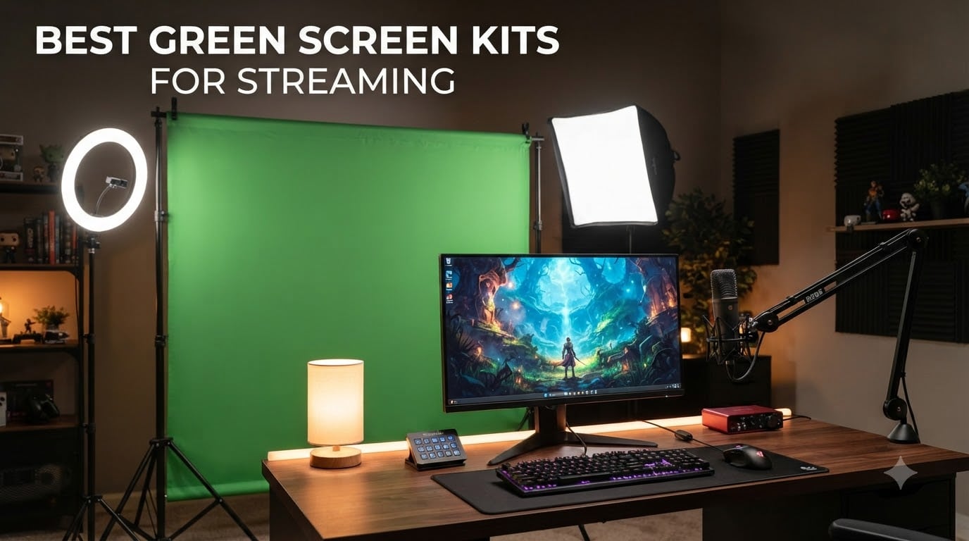 best green screen kits for streaming