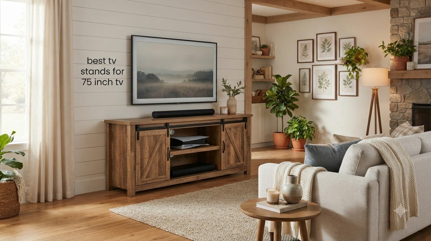 best tv stands for 75 inch tv
