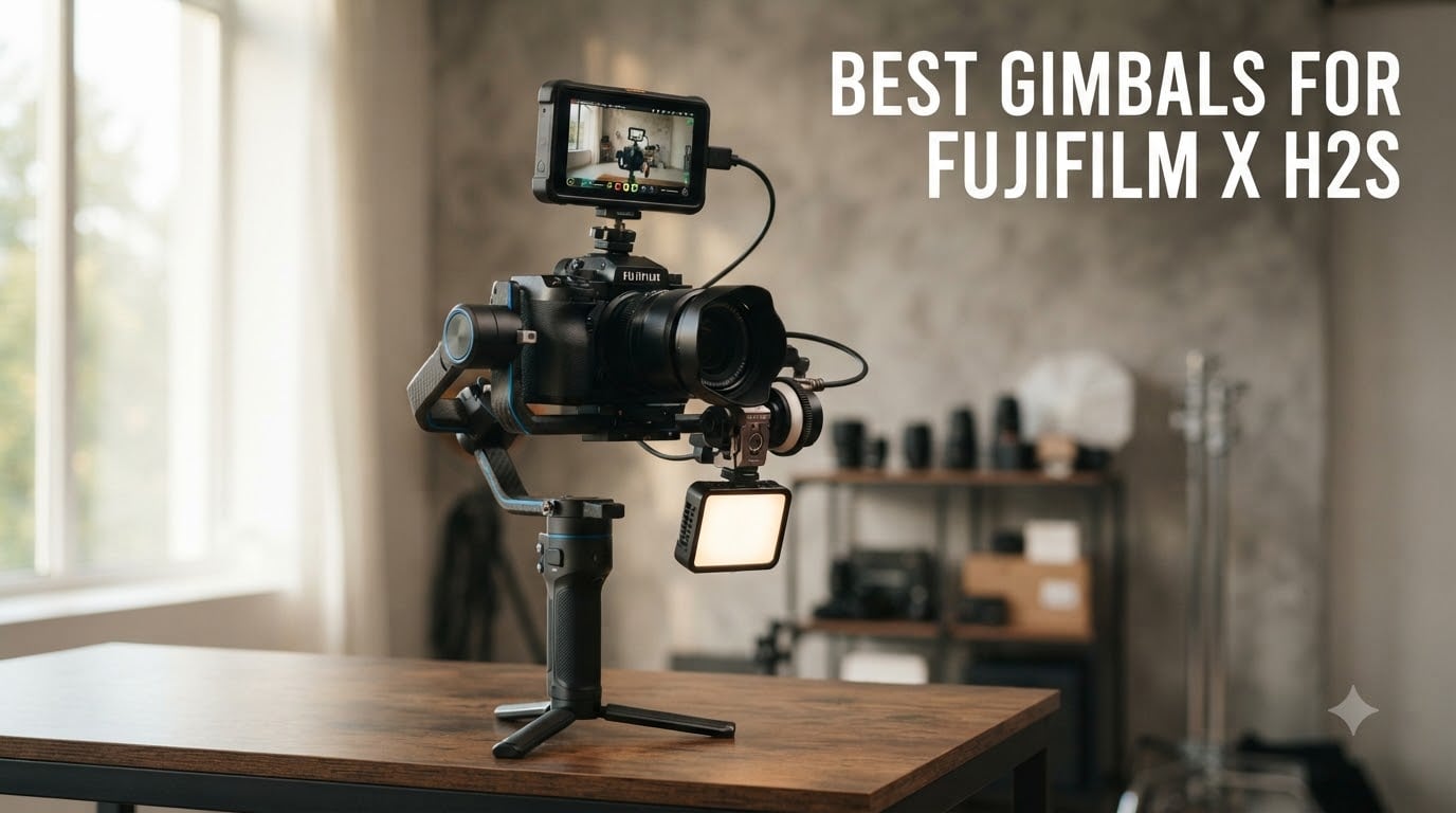 best gimbals for fujifilm x h2s