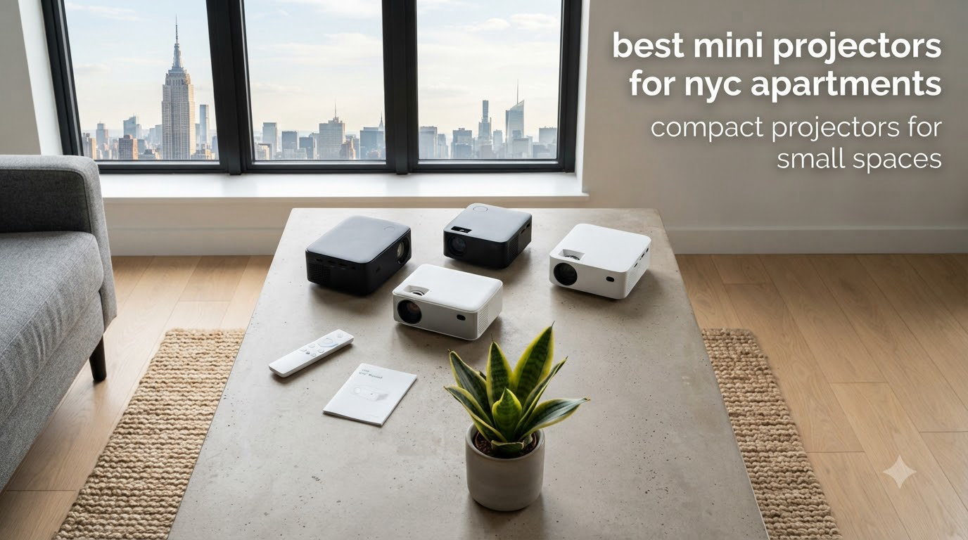 best mini projectors for nyc apartments compact projectors for small spaces