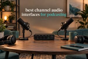 best 4 channel audio interfaces for podcasting