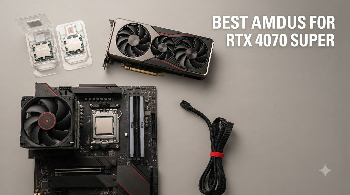best amd cpus for rtx 4070 super