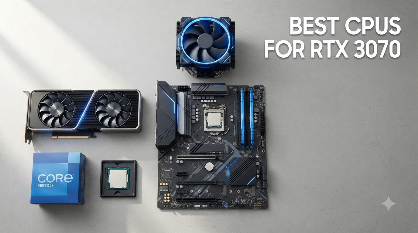 best cpus for rtx 3070