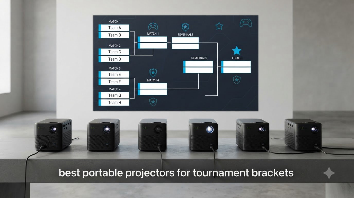 best portable projectors for tournament brackets
