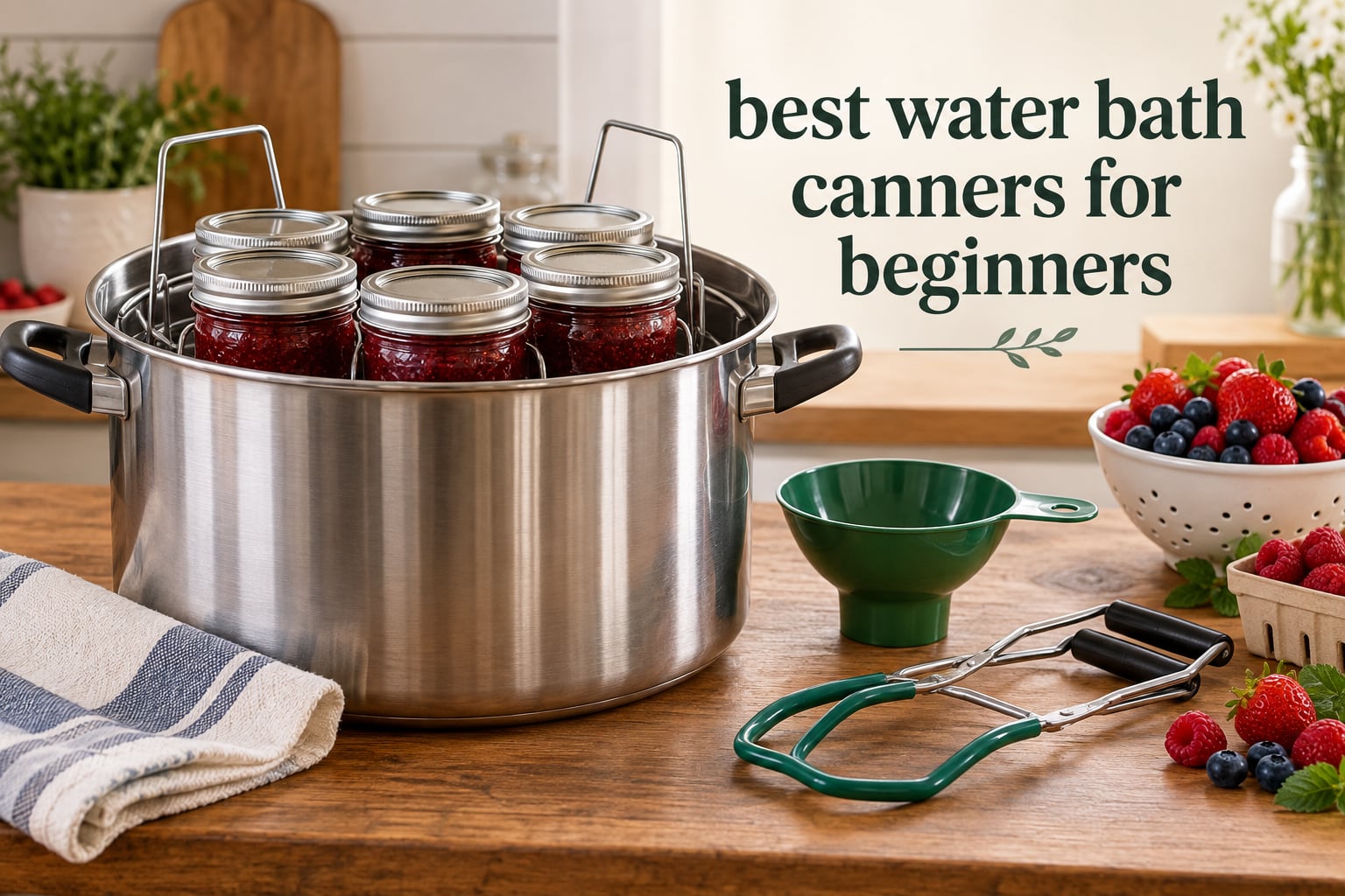 best water bath canners for beginners