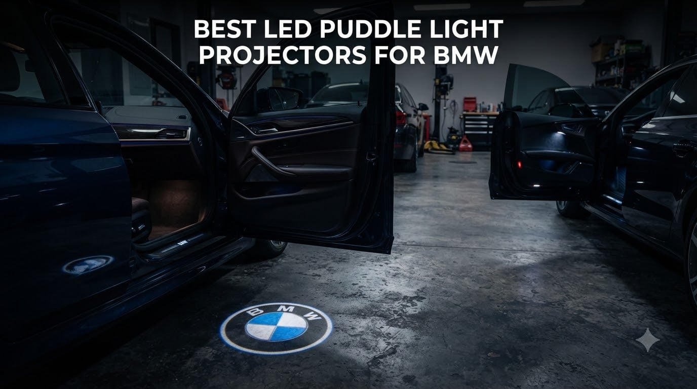 best led puddle light projectors for bmw