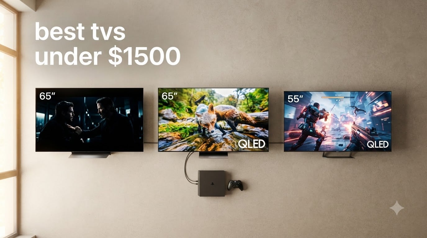 best tvs under $1500