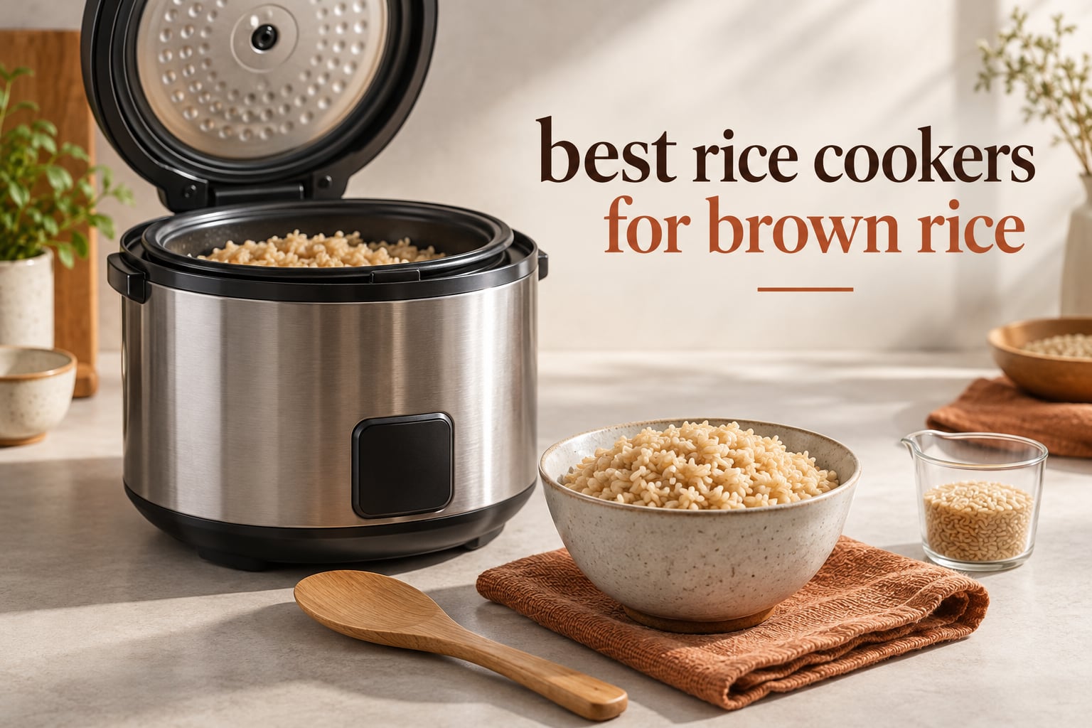 best rice cookers for brown rice