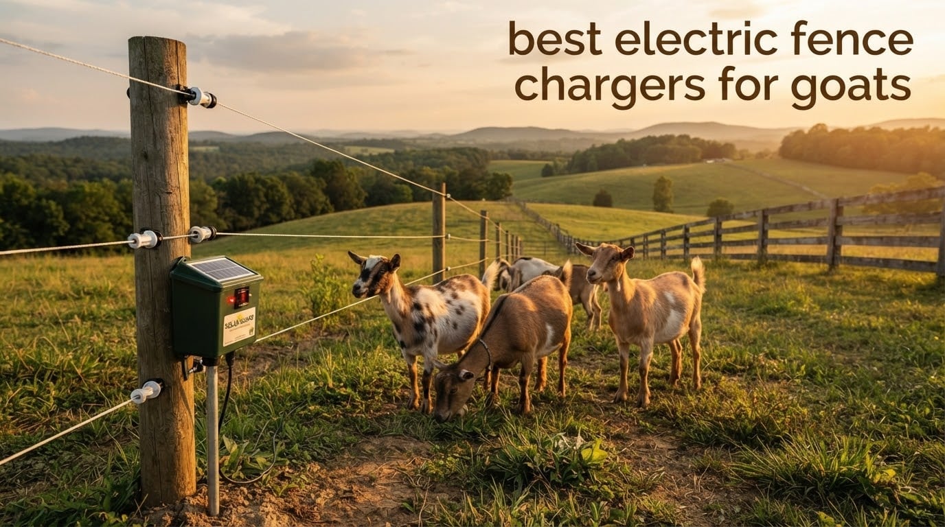 best electric fence chargers for goats