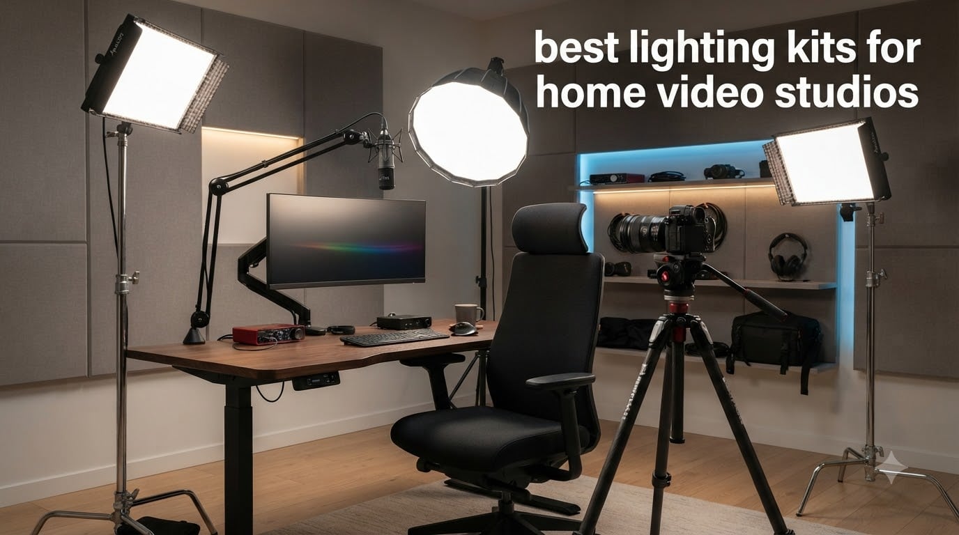 best lighting kits for home video studios