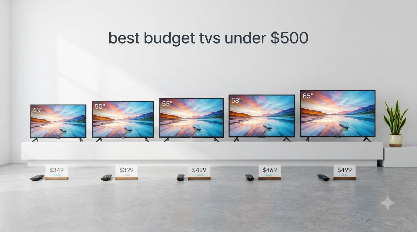 best budget tvs under $500