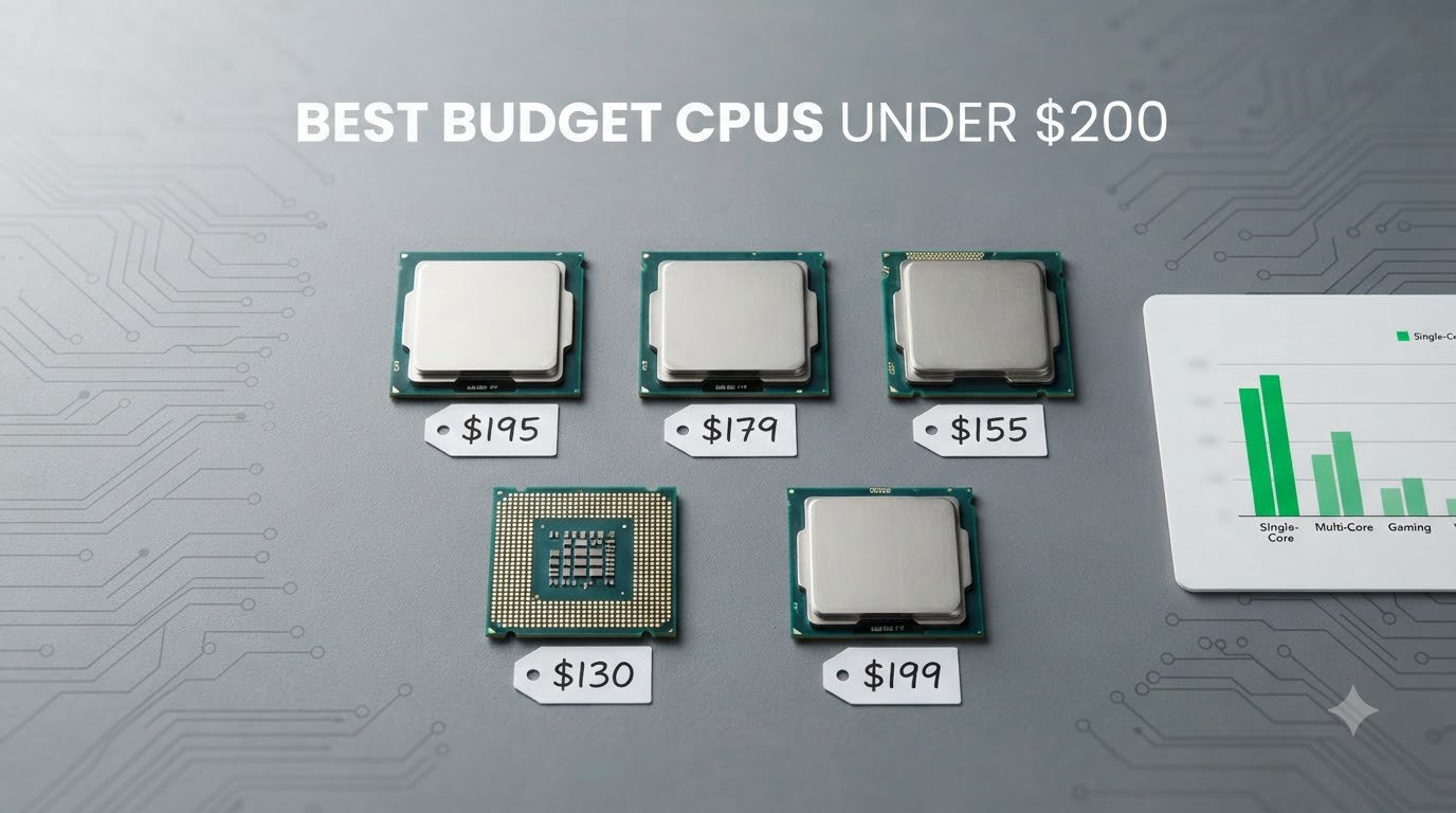 best budget cpus under $200