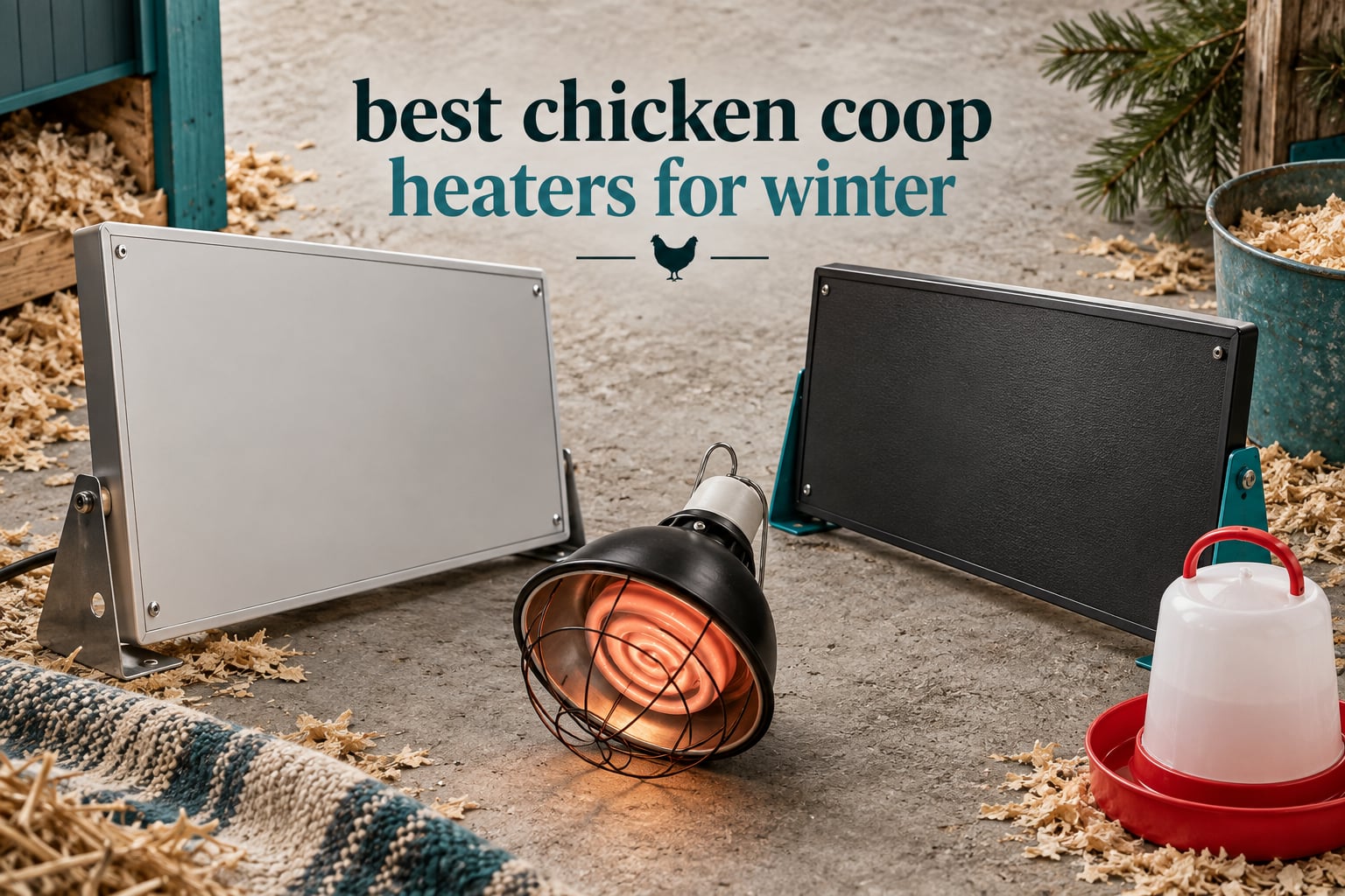 best chicken coop heaters for winter
