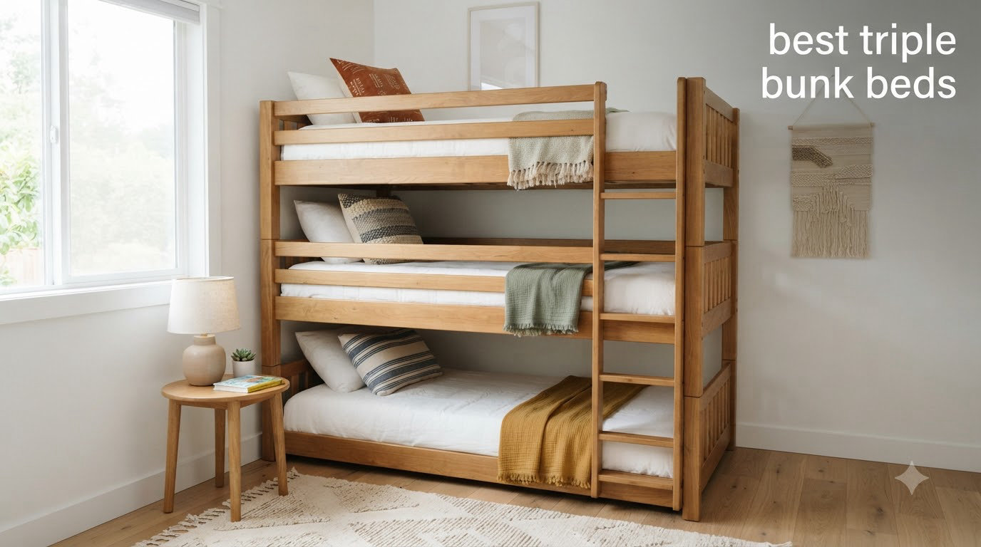 best triple bunk beds