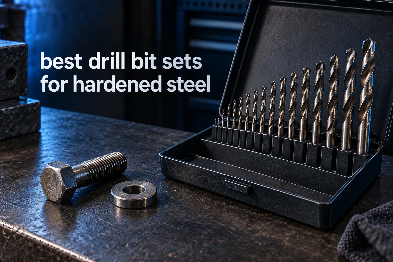best drill bit sets for hardened steel