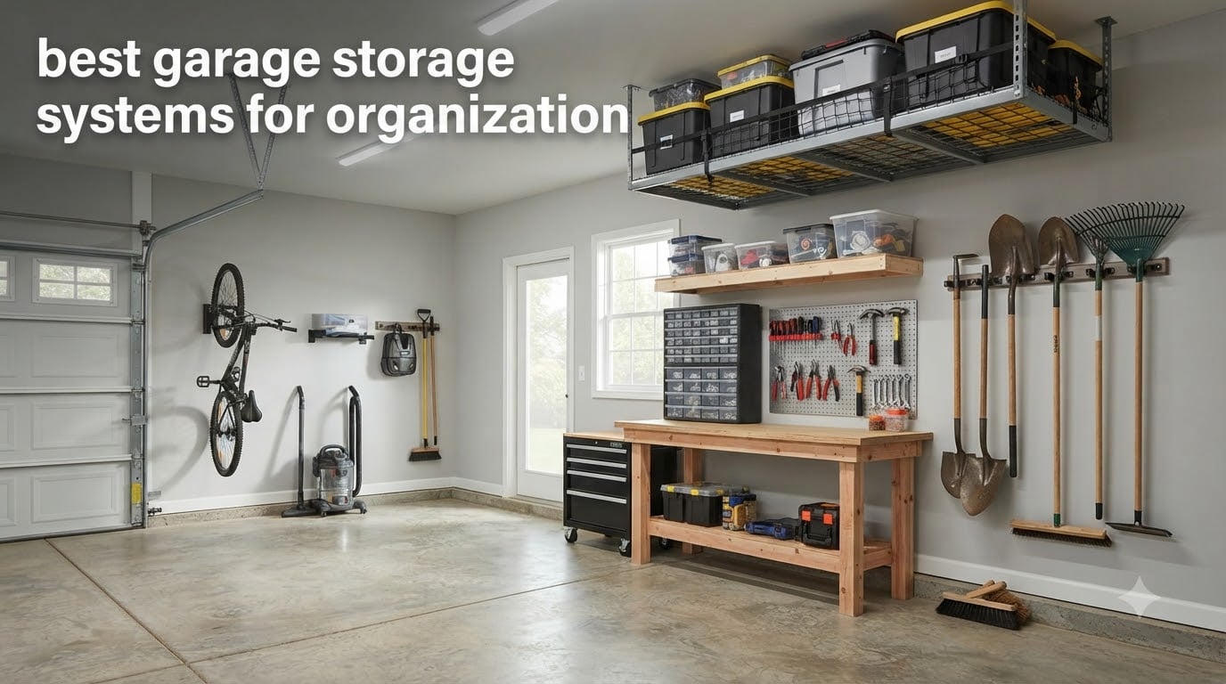 best garage storage systems for organization