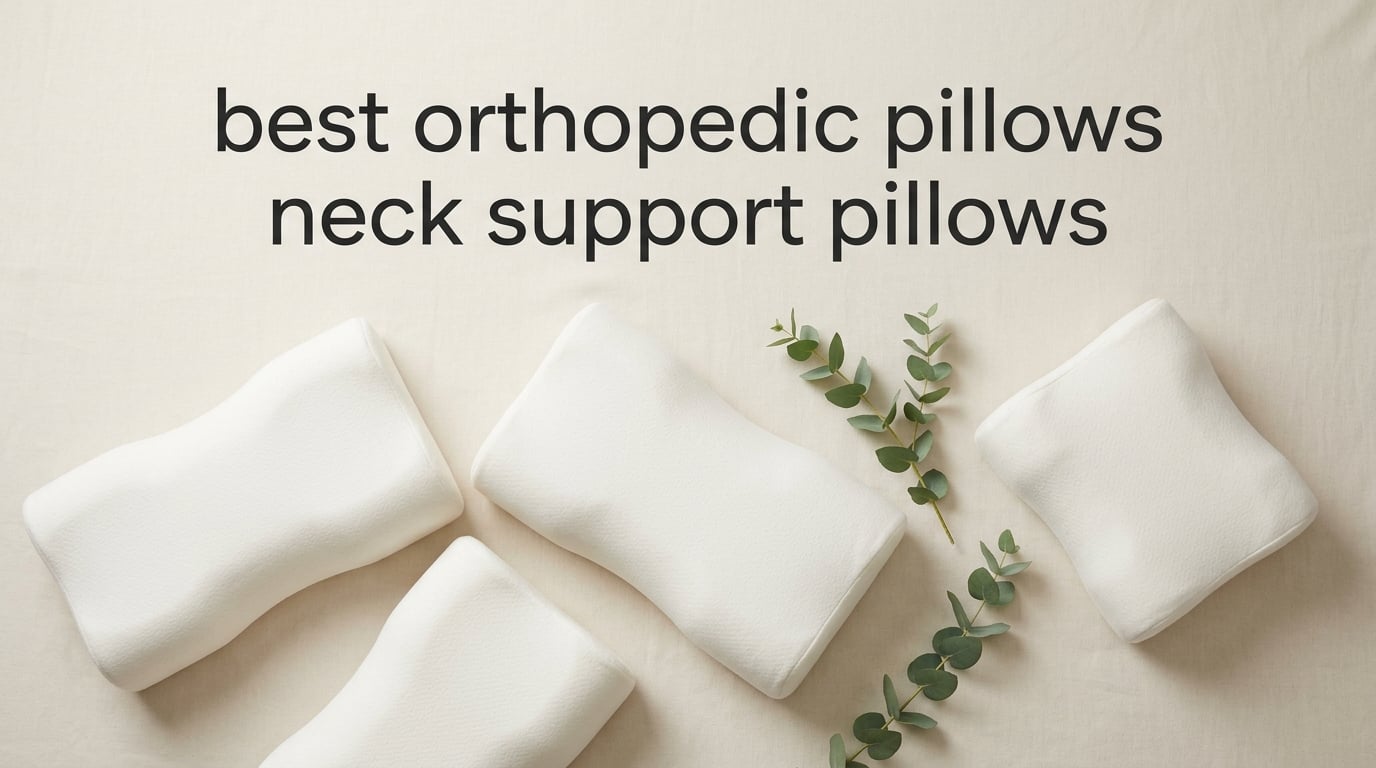 best orthopedic pillows neck support pillows