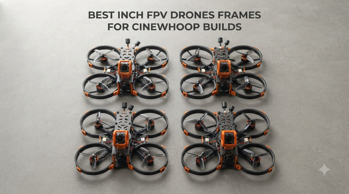 best 4 inch fpv drones frames for cinewhoop builds