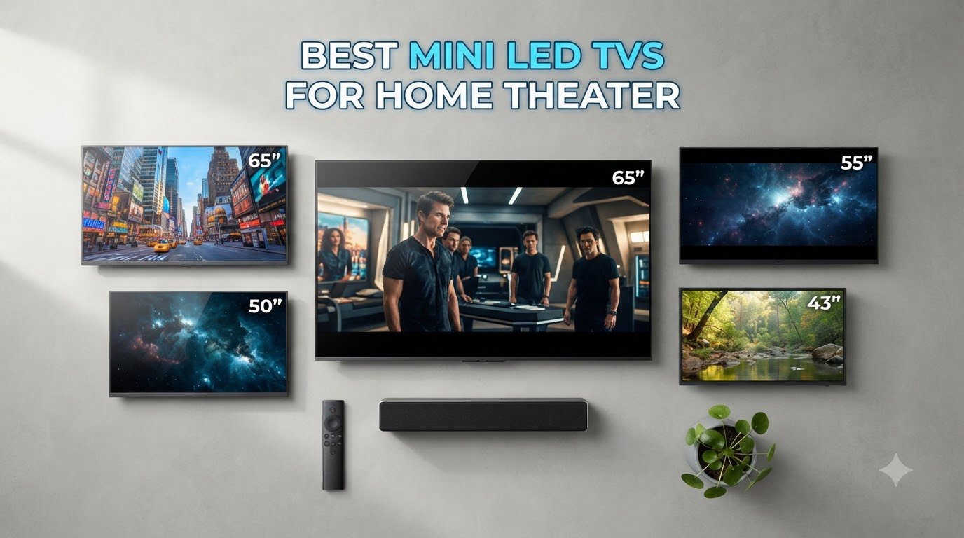 best mini led tvs for home theater