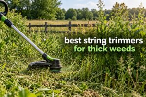best string trimmers for thick weeds