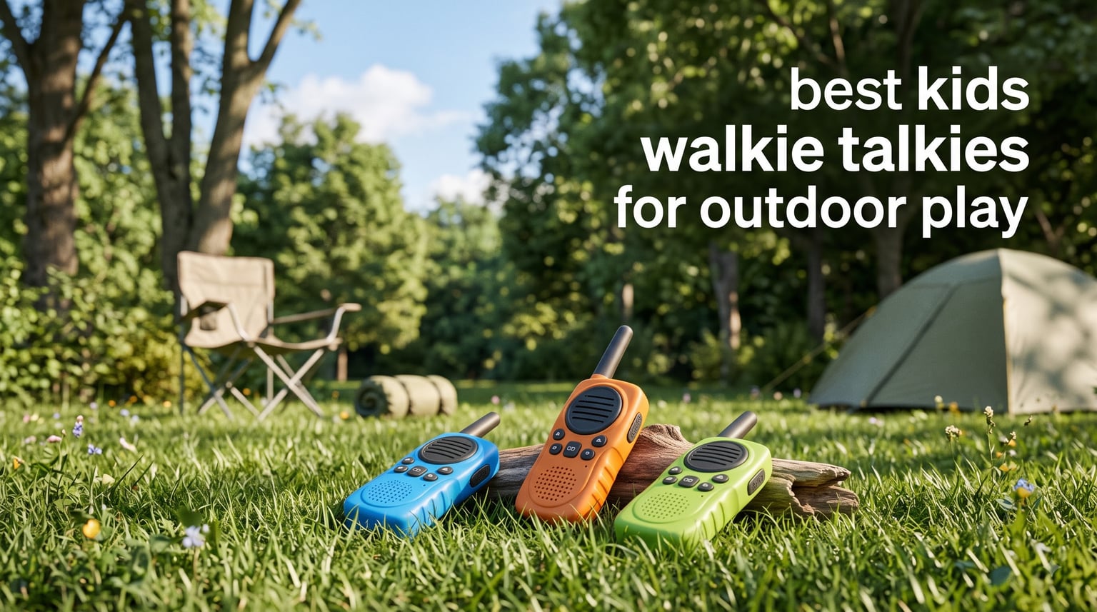 best kids walkie talkies for outdoor play