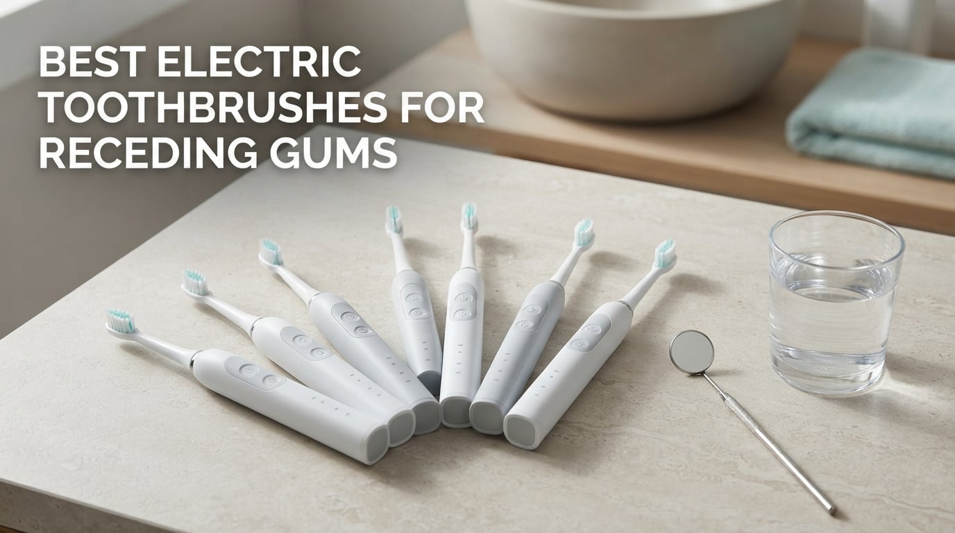 best electric toothbrushes for receding gums