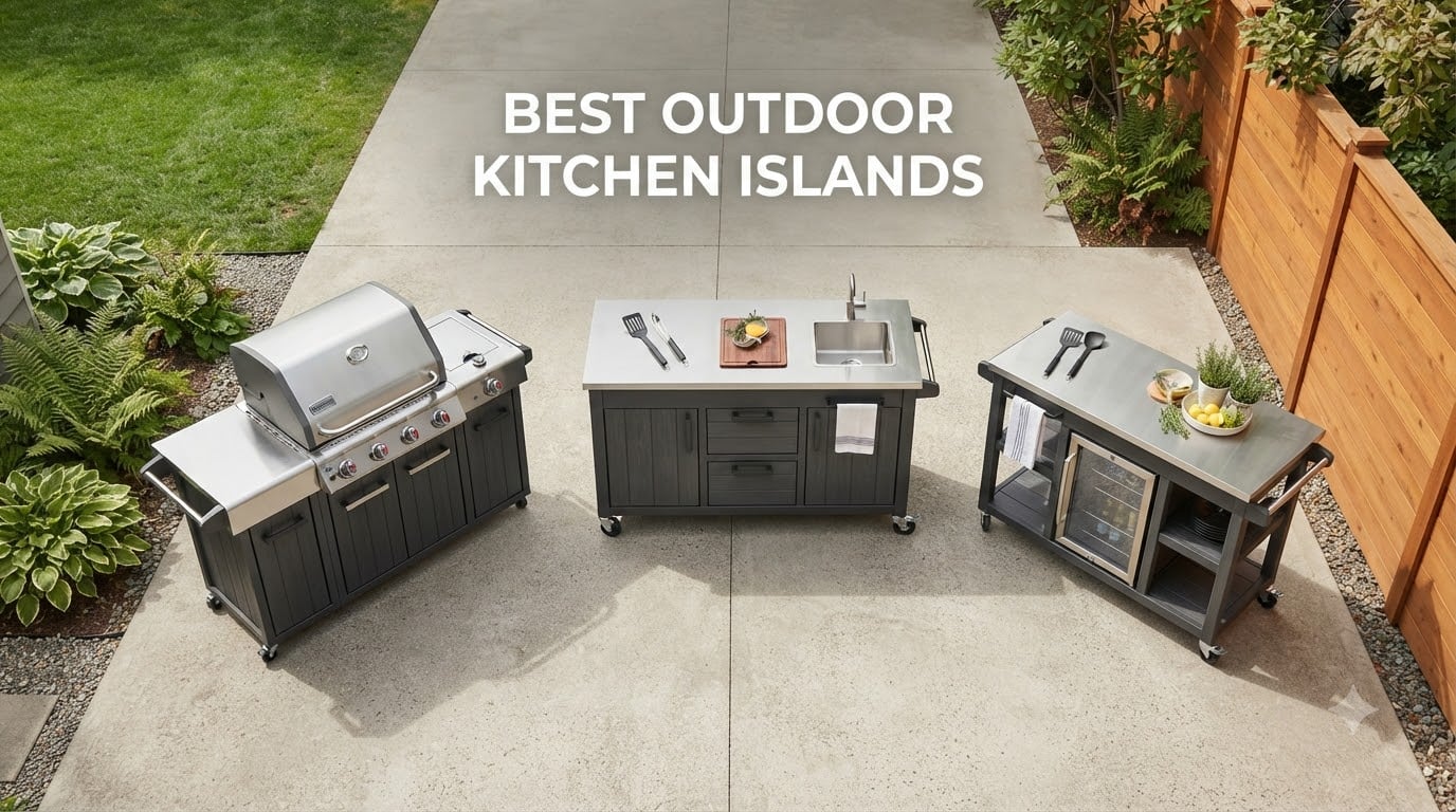 best outdoor kitchen islands