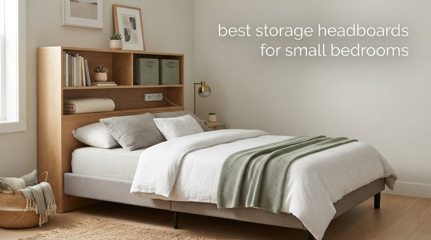 best storage headboards for small bedrooms