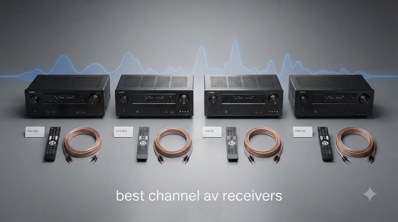 best 9 channel av receivers