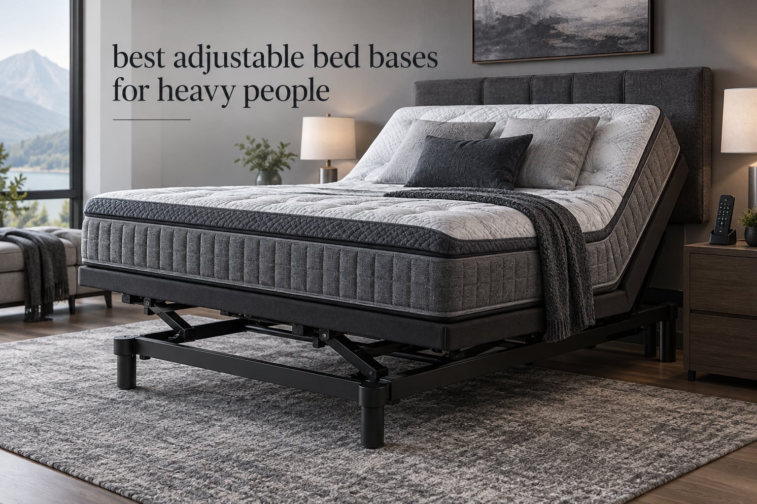 best adjustable bed bases for heavy people