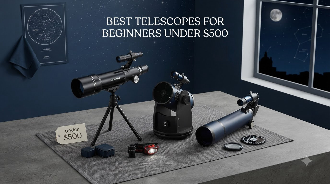 best telescopes for beginners under $500