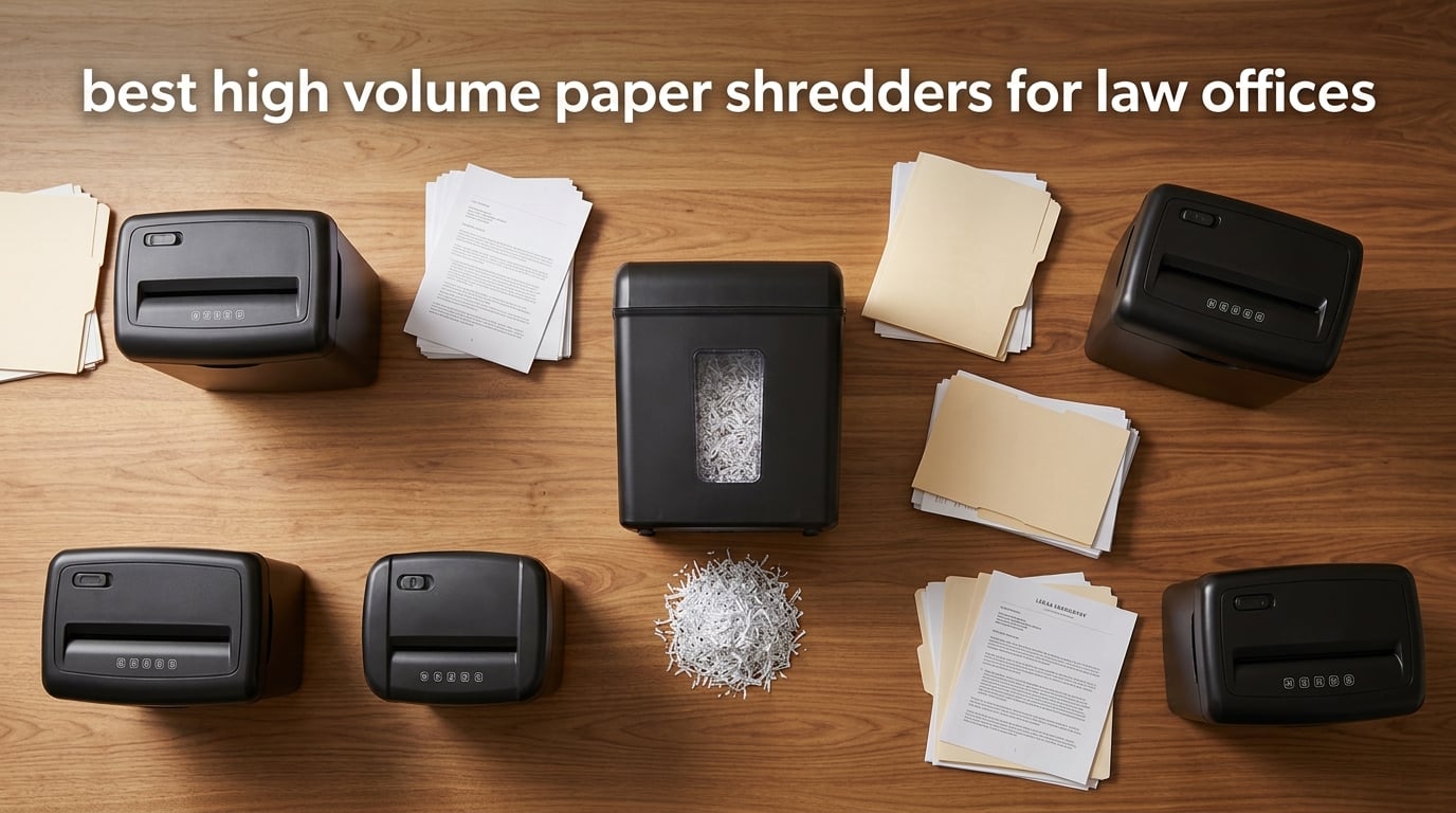best high volume paper shredders for law offices