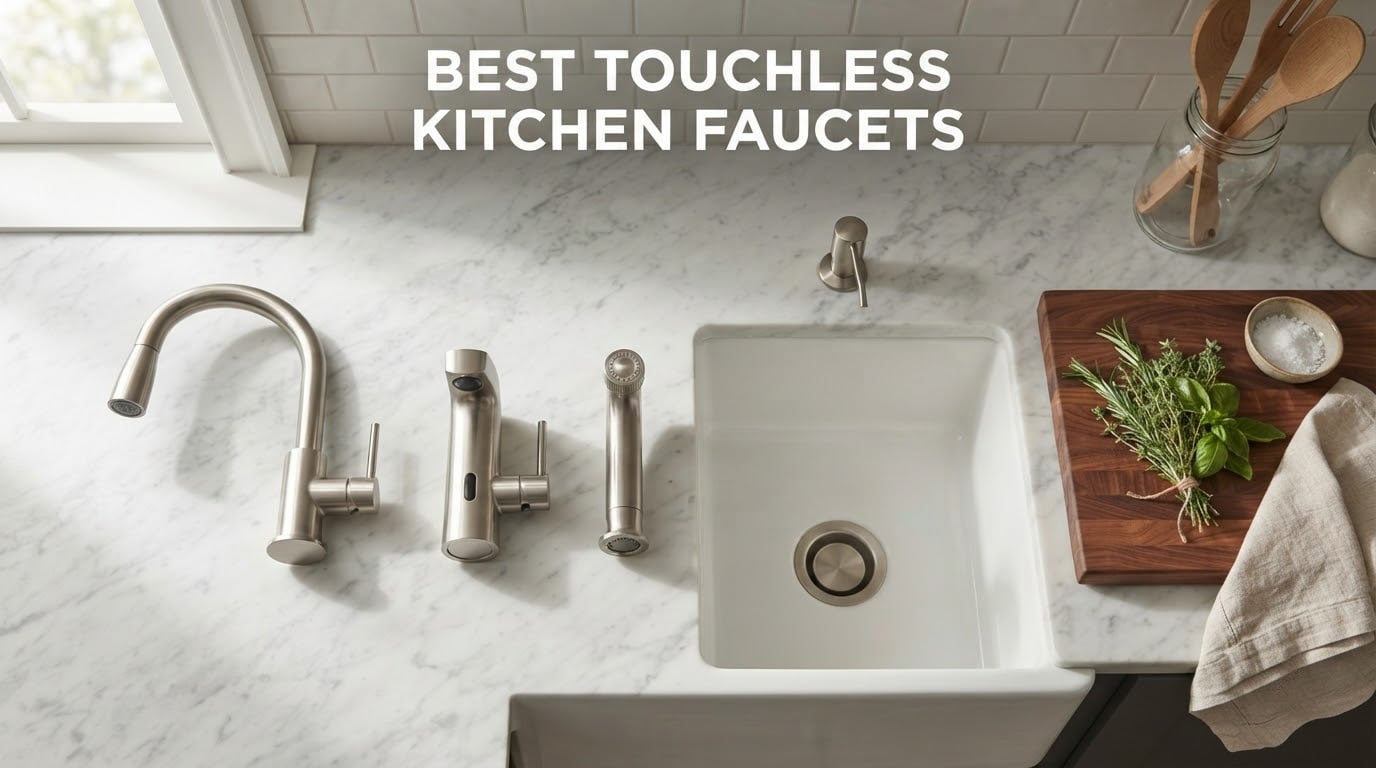 best touchless kitchen faucets