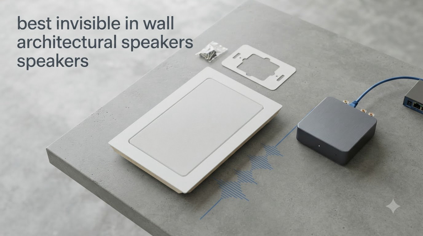 best invisible in wall architectural speakers