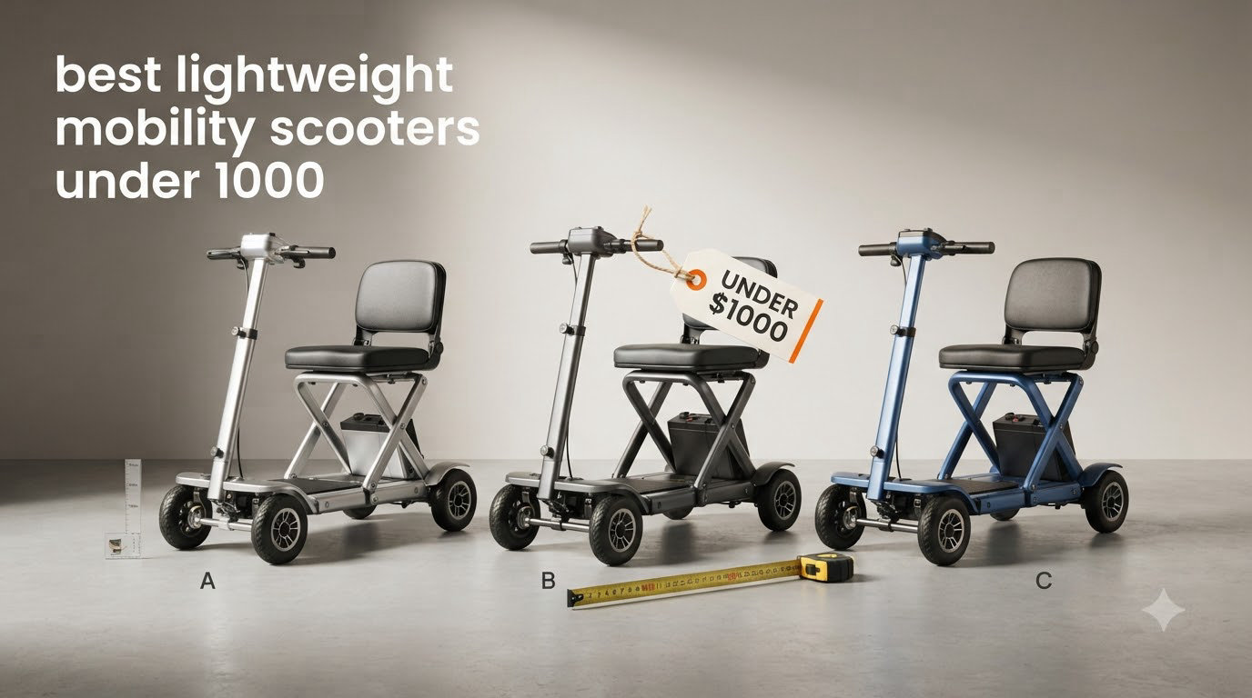best lightweight mobility scooters under 1000
