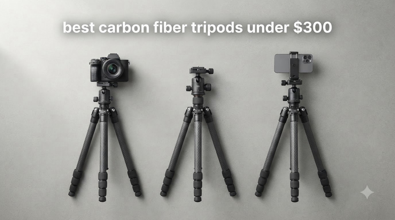 best carbon fiber tripods under $300