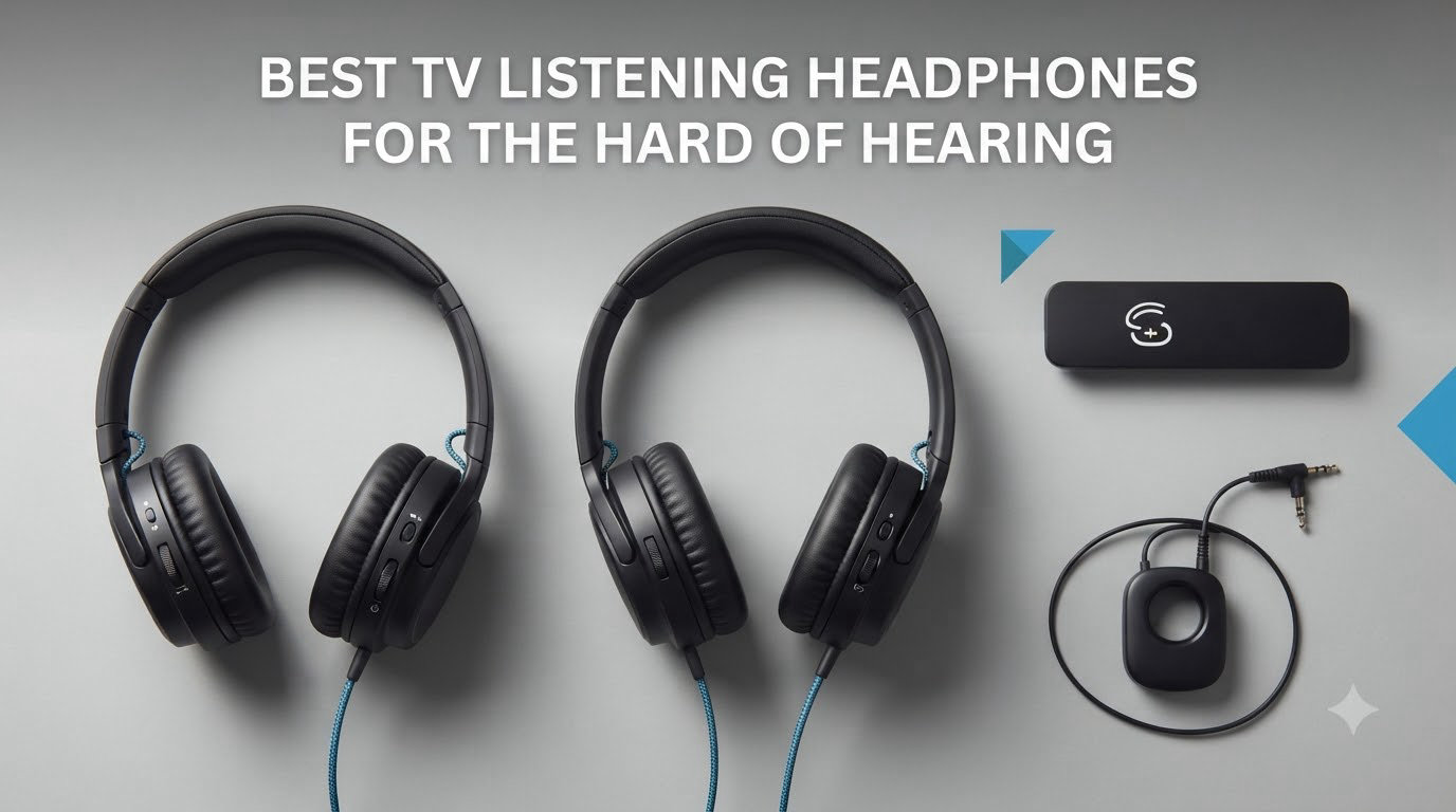 best tv listening headphones for the hard of hearing