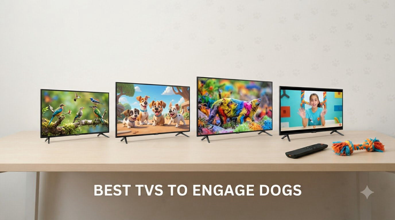best tvs to engage dogs