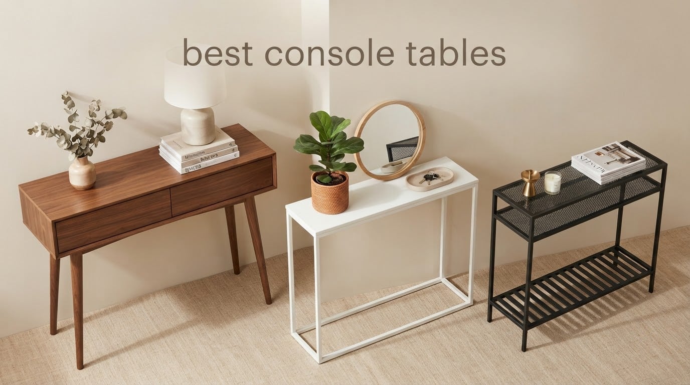 best console tables