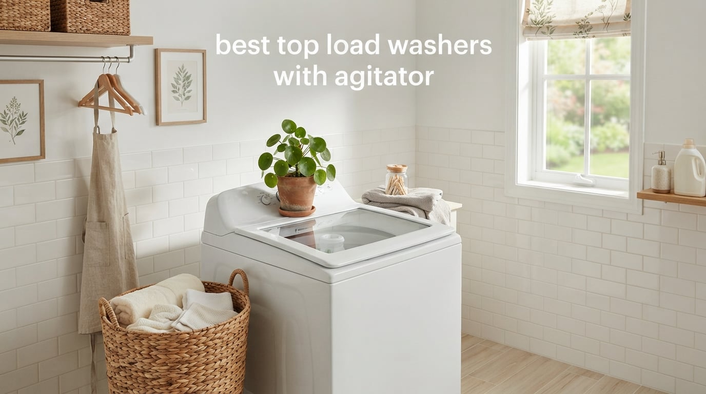 best top load washers with agitator
