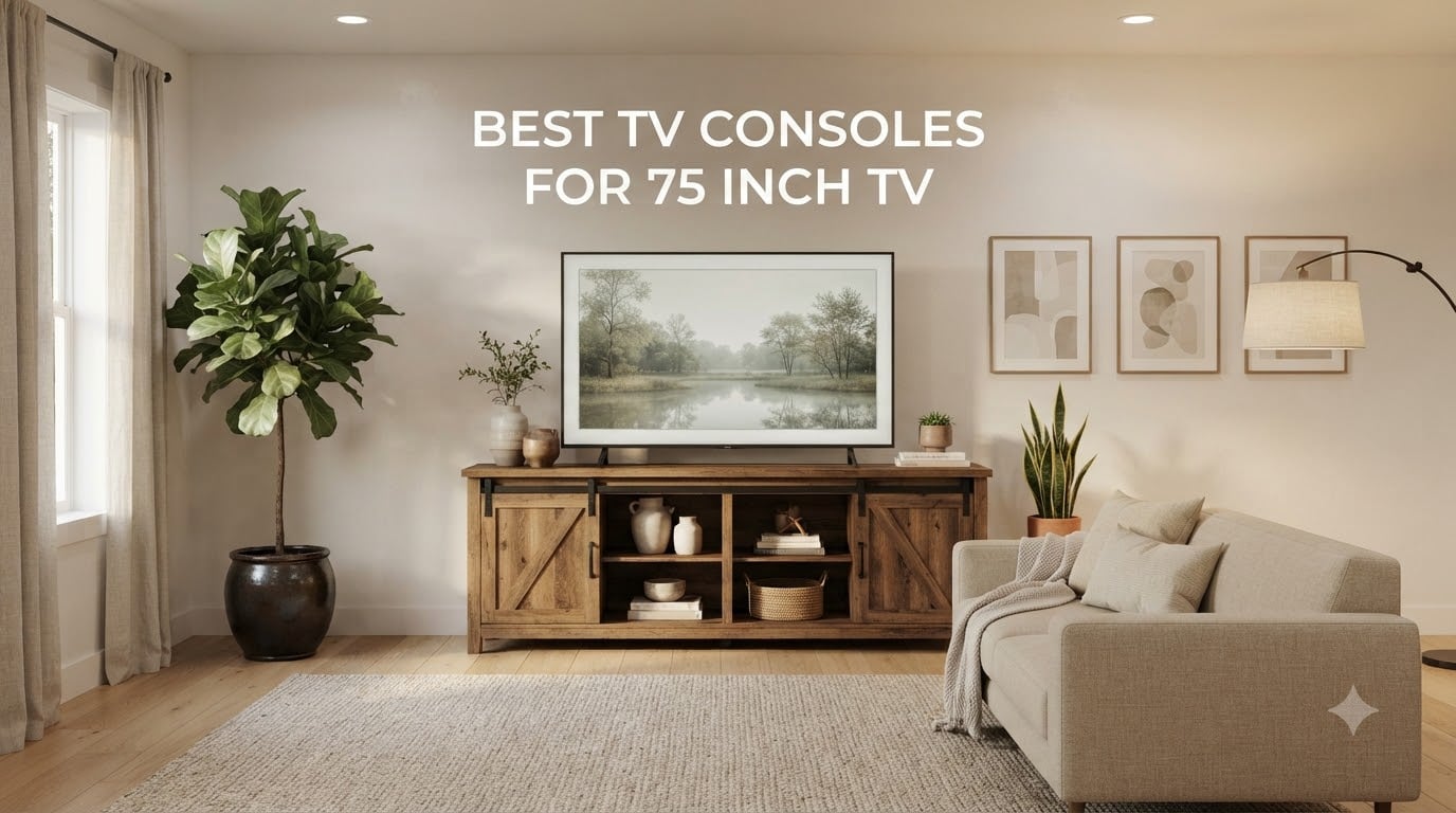 best tv consoles for 75 inch tv