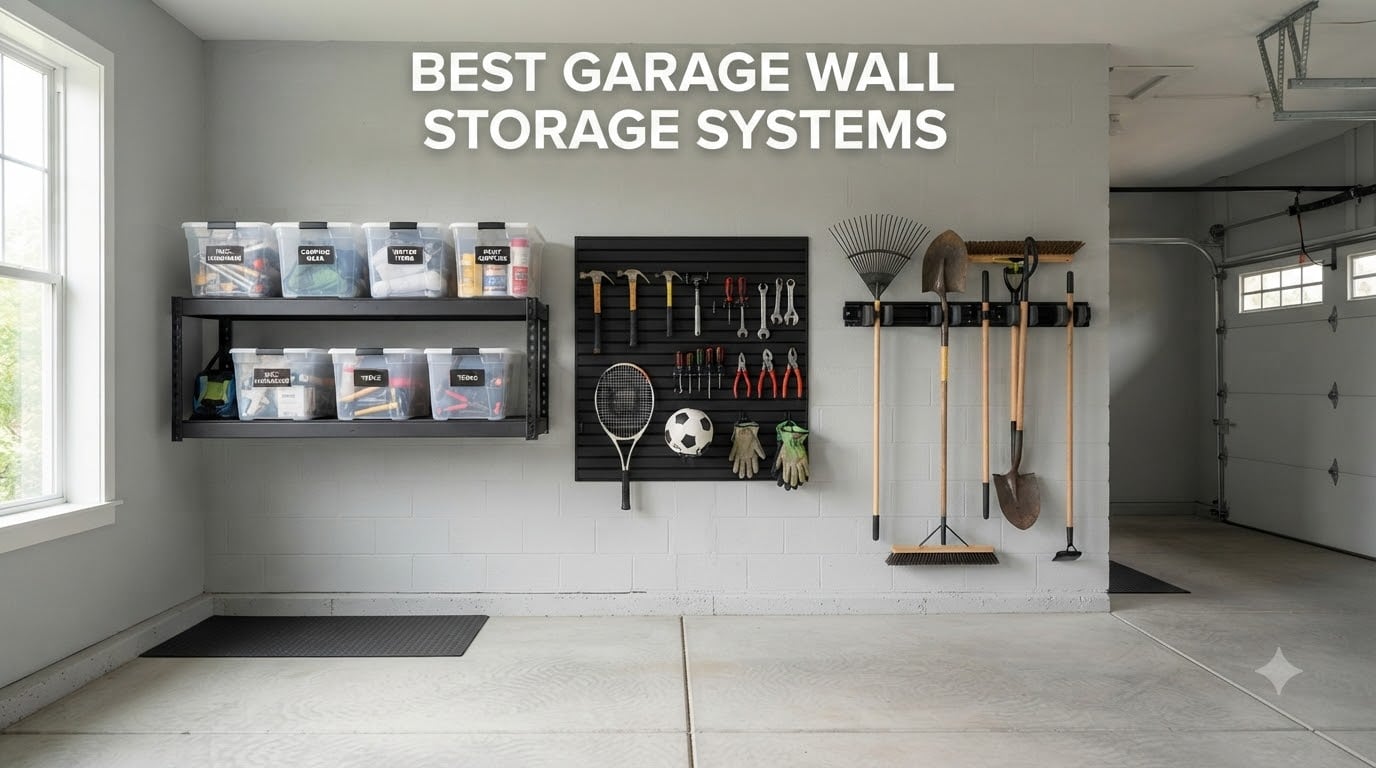best garage wall storage systems