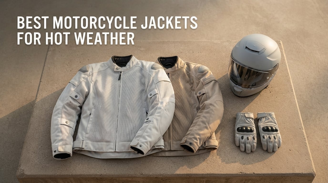 best motorcycle jackets for hot weather