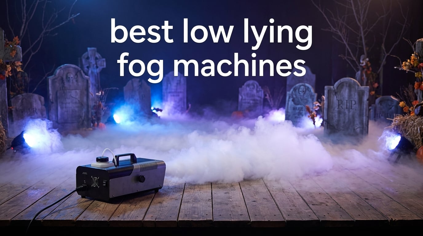 best low lying fog machines