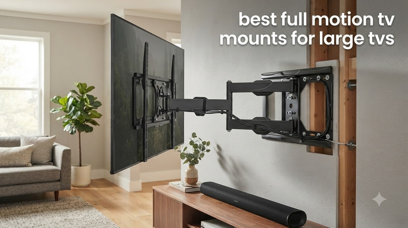 best full motion tv mounts for large tvs
