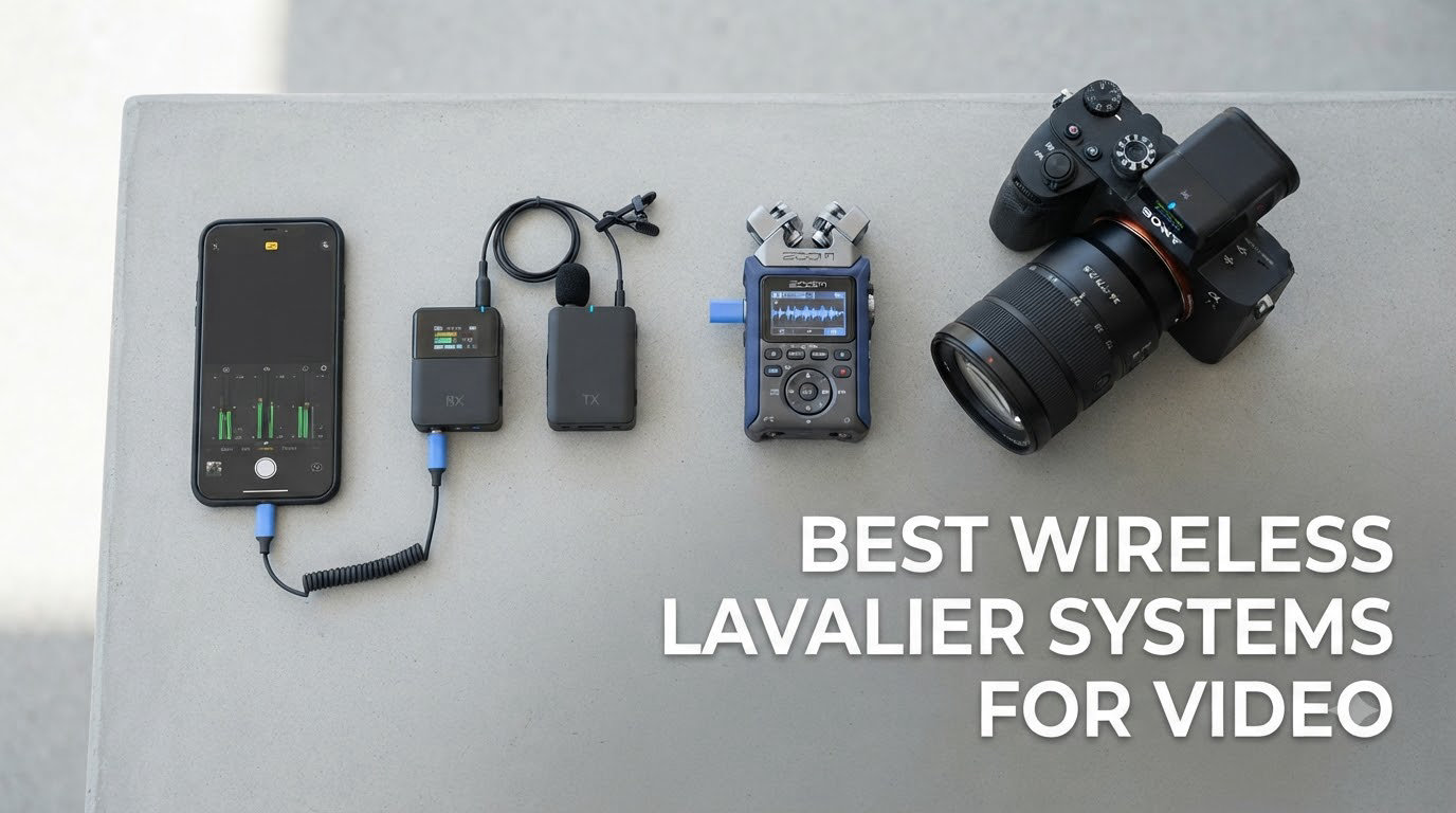 best wireless lavalier systems for video