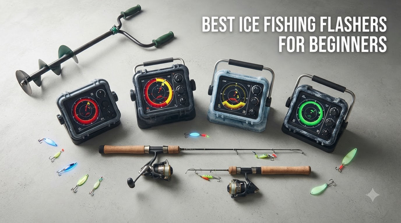 best ice fishing flashers for beginners