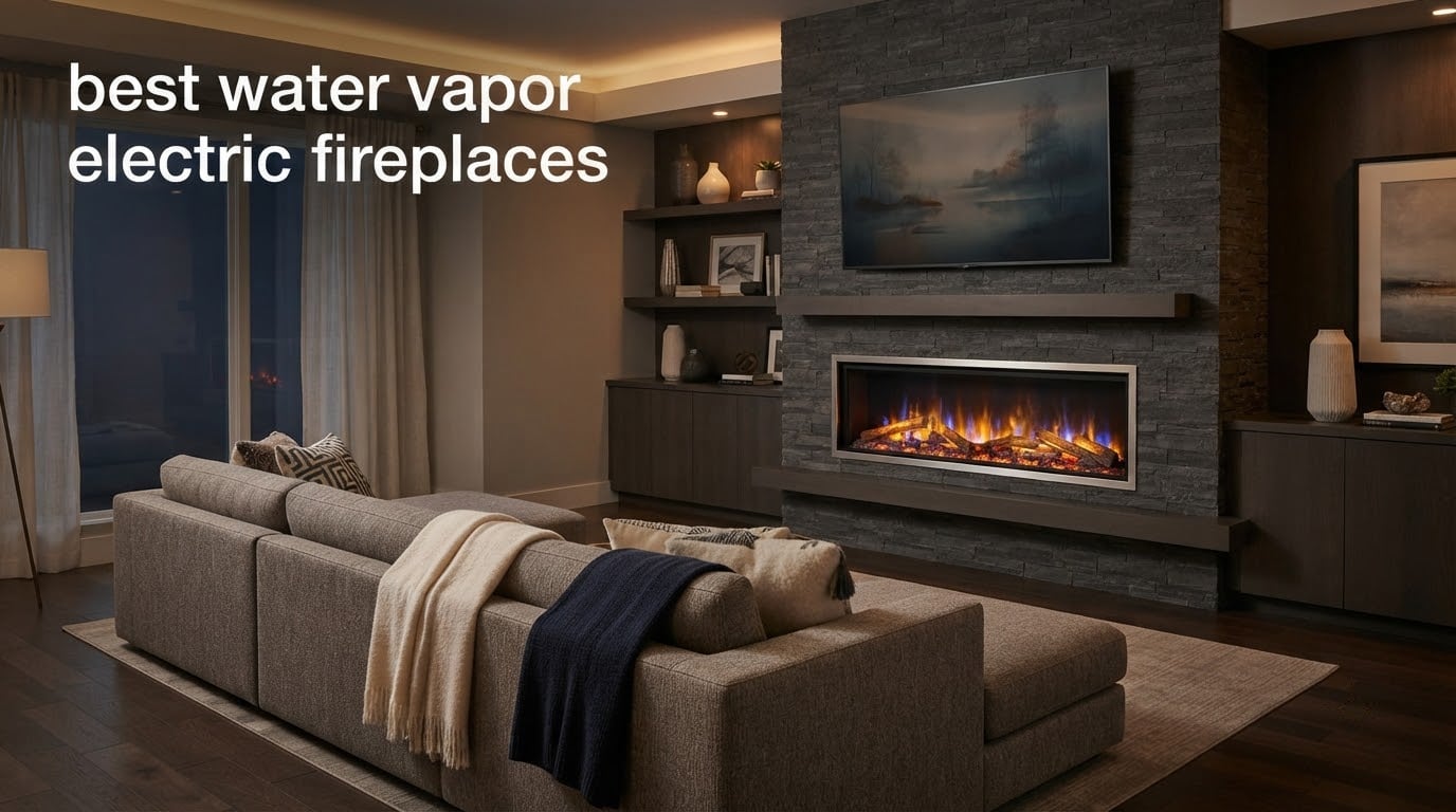 best water vapor electric fireplaces