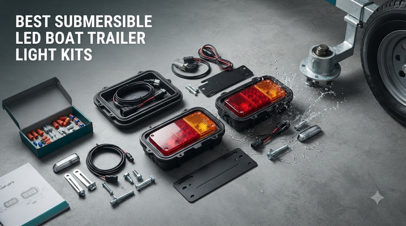 best submersible led boat trailer light kits